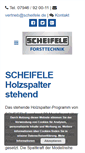 Mobile Screenshot of holzspalter.de